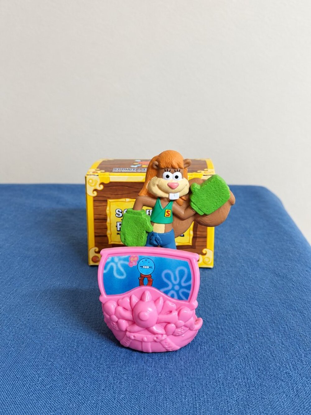 SpongeBob x One Piece Sandy Cheeks #7 McDonald’s Happy Meal Toy w/ Box